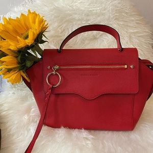 COPY - Rebecca Minkoff Gabby Satchel Red
